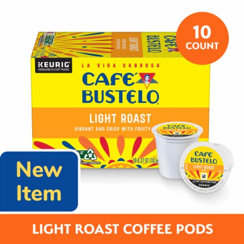 Café Bustelo Light Roast Coffee Perspective: front