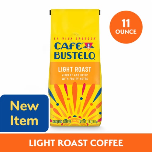 Café Bustelo Light Roast Ground Coffee Perspective: front