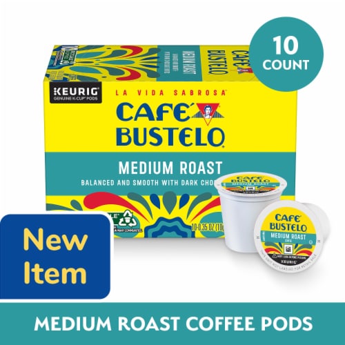 Café Bustelo Medium Roast Coffee Perspective: front