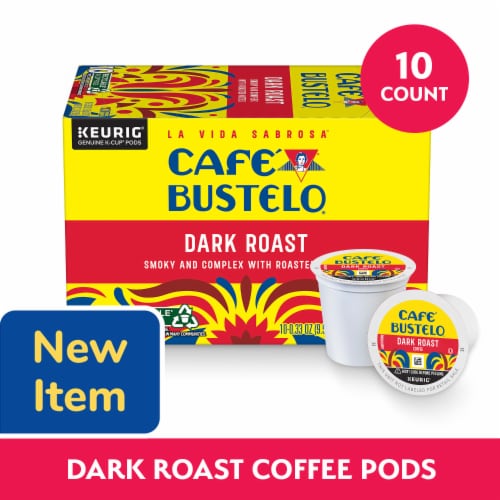 Café Bustelo Dark Roast Coffee Perspective: front