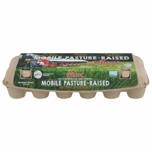 Wilcox Mobile Pasture Raised Large Brown Eggs Perspective: front