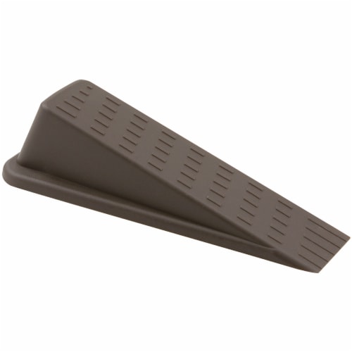 Waxman Heavy Duty Doorstop - Walnut Perspective: front