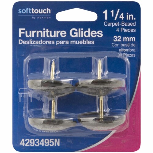 Waxman 5003652 1.25 in. Furniture Glides Perspective: front