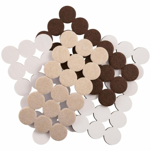 Soft Touch 5034088 Felt Pads, Assorted Color Pack of 72, 1 Kroger