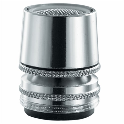 PlumbCraft® Swivel Faucet Aerator - Silver Perspective: front