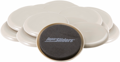 Super Sliders Hard Floor Furniture Sliders - 16 pk Perspective: front