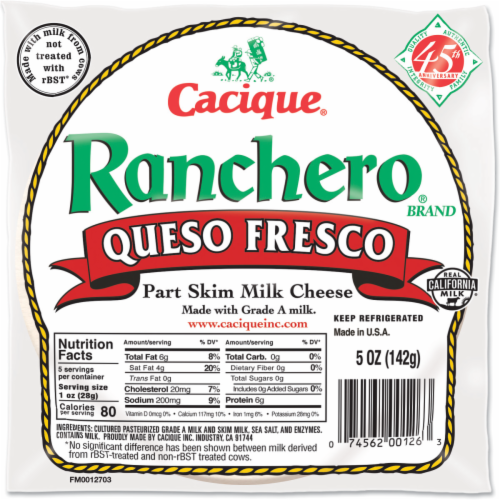 Cacique Queso Fresco Ranchero Perspective: front
