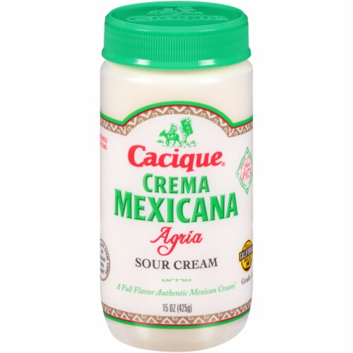 Cacique® Crema Mexicana Agria Sour Cream Perspective: front