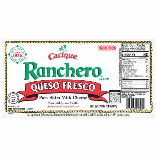 Cacique Ranchero Queso Fresco, 32 oz - City Market