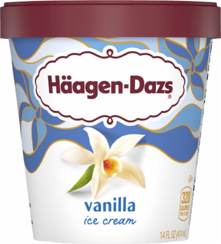 Haagen Dazs® Vanilla Ice Cream Tub Perspective: front