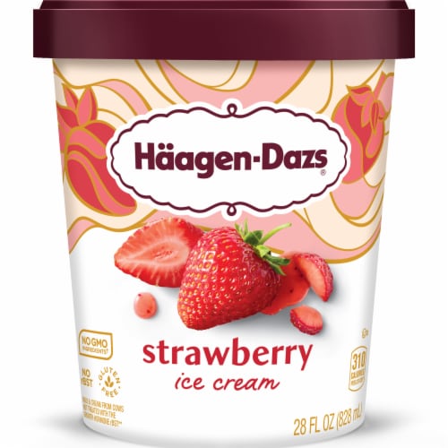 Haagen Dazs Strawberry Gluten Free Ice