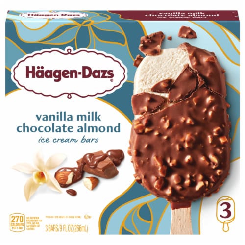 Haagen Dazs® Vanilla Milk Chocolate Almond Ice Cream Bars