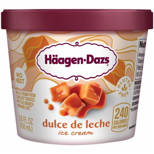 Haagen Dazs® Dulce De Leche Ice Cream Cup Perspective: front