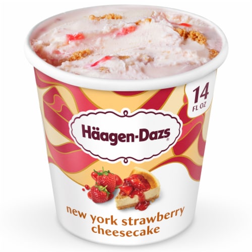 Ice Cream, New York Strawberry Cheesecake