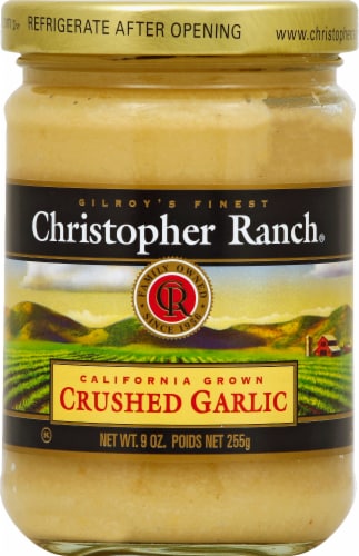 Christopher Ranch® Crushed Garlic Perspective: front