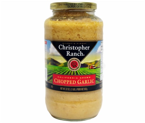 Christopher Ranch™ Chopped Garlic Perspective: front