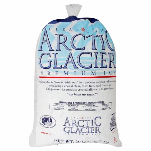 Arctic Glacier Premium Ice Bag Perspective: front