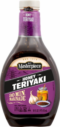 KC Masterpiece Honey Teriyaki Marinade Perspective: front