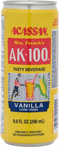 ACASSAN® Mrs. French's AK-100 Vanilla Corn Drink Perspective: front