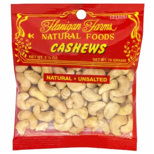 Flanigan Farms Cashews Perspective: front