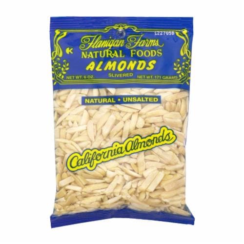 Flanigan Farms Slivered Almonds Perspective: front