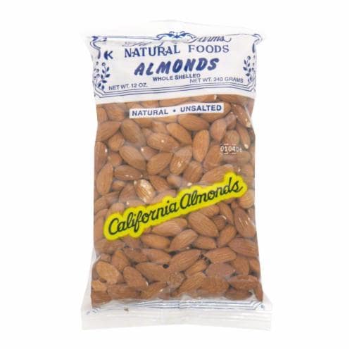 Flanigan Farms Whole California Almonds Perspective: front