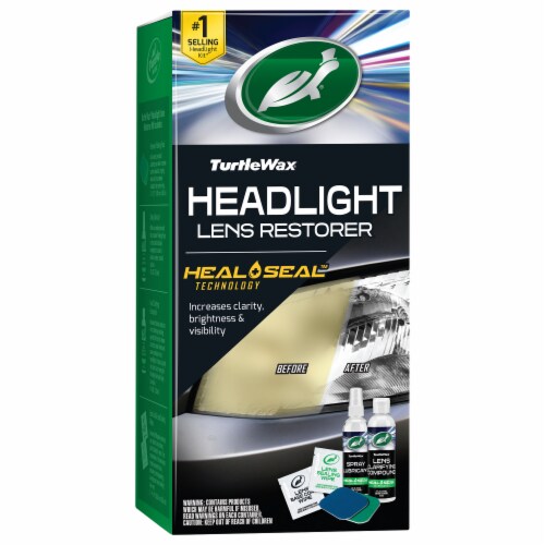 Turtle Wax® Headlight Lens Restorer Kit Perspective: front
