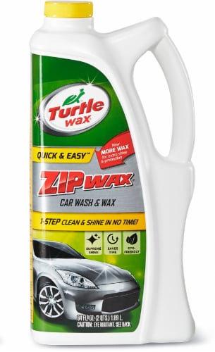 Turtle Wax Quick and Easy Zip Wax Car Wash and Wax, 64 oz - Fred Meyer