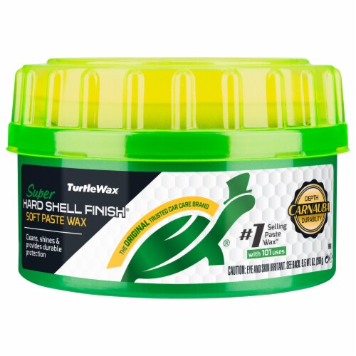 Turtle Wax® Super Hard Shell Finish® Paste Wax Perspective: front