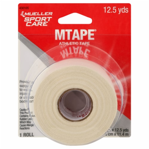 Mueller MTape® Athletic Tape - White, 1.5 in x 12 yd - Kroger