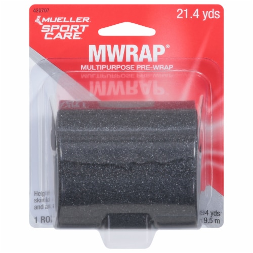 Mueller MWrap® Multi-Purpose Pre-wrap - Black Perspective: front
