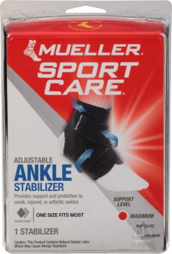Mueller® Sport Care® Adjustable Ankle Stabilizer Perspective: front