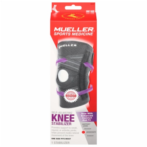 Mueller® Sports Medicine Adjustable Knee Stabilizer Perspective: front