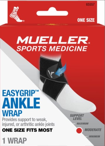 Mueller® Sports Medicine EasyGrip™ Ankle Wrap Perspective: front