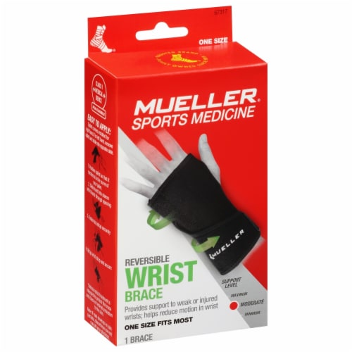 Mueller® Sports Medicine Reversible Wrist Brace Perspective: front