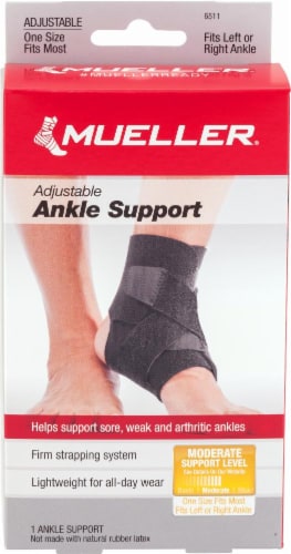 Mueller One Size Fits Most Adjustable Ankle Support, 1 ct - Kroger