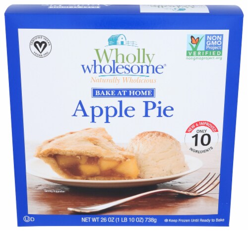 Wholly Wholesome Apple Pie Perspective: front