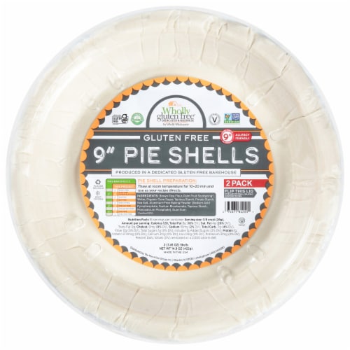 Wholly Gluten Free Pie Crusts 2 Count