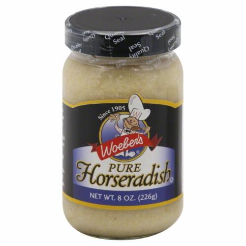 Woeber's Pure Horseradish Perspective: front