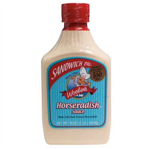 Woeber's® Sandwich Pal® Horseradish Sauce Perspective: front
