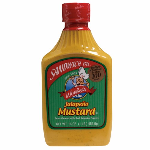 Woeber's Jalapeno Mustard Perspective: front