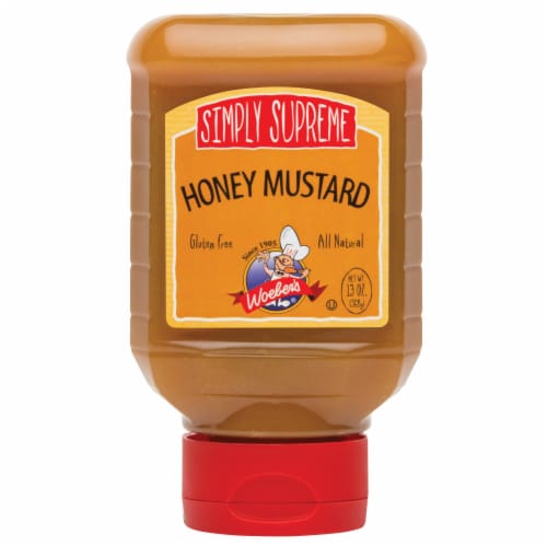 Woeber's Simply Supreme Honey Mustard Perspective: front