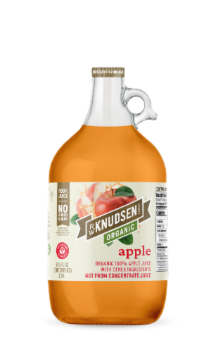 R.W. Knudsen Organic Apple Juice Perspective: front