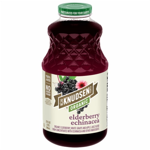 RW Knudsen® Organic Elderberry Echinacea Juice Perspective: front
