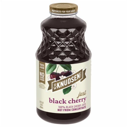 RW Knudsen Just Black Cherry Juice Perspective: front