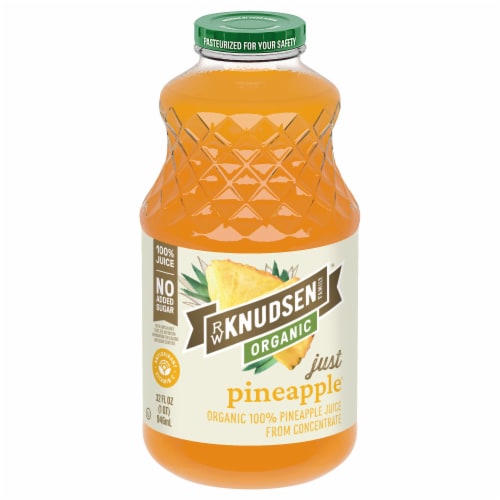 RW Knudsen Organic Pineapple Perspective: front