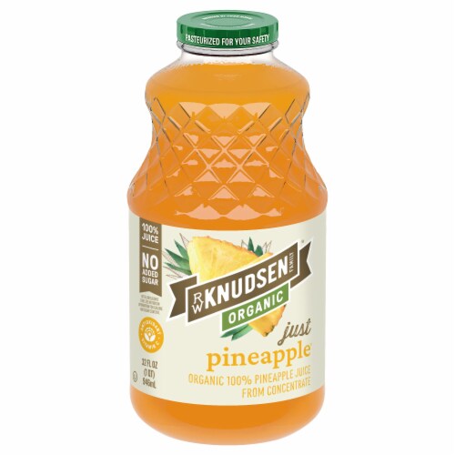 RW Knudsen Organic Pineapple Perspective: front