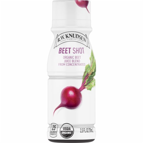 R.W. Knudsen Organic Beet Shot Perspective: front
