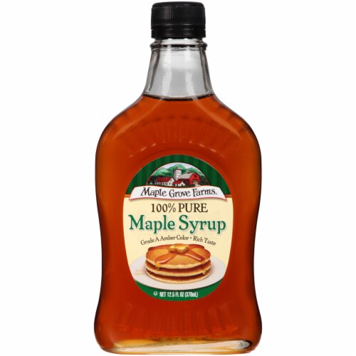 Maple Grove Farms® 100% Pure Maple Syrup Perspective: front