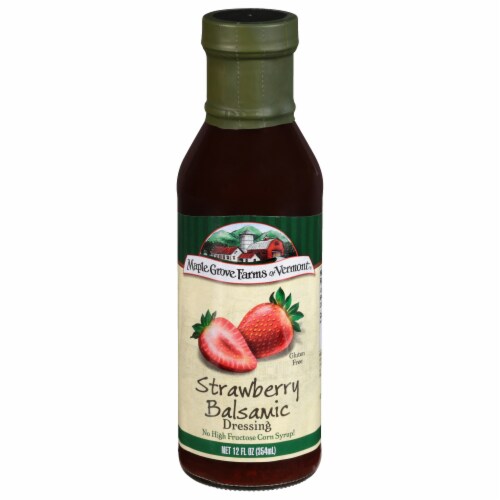 Maple Grove Farms Strawberry Balsamic Dressing Perspective: front